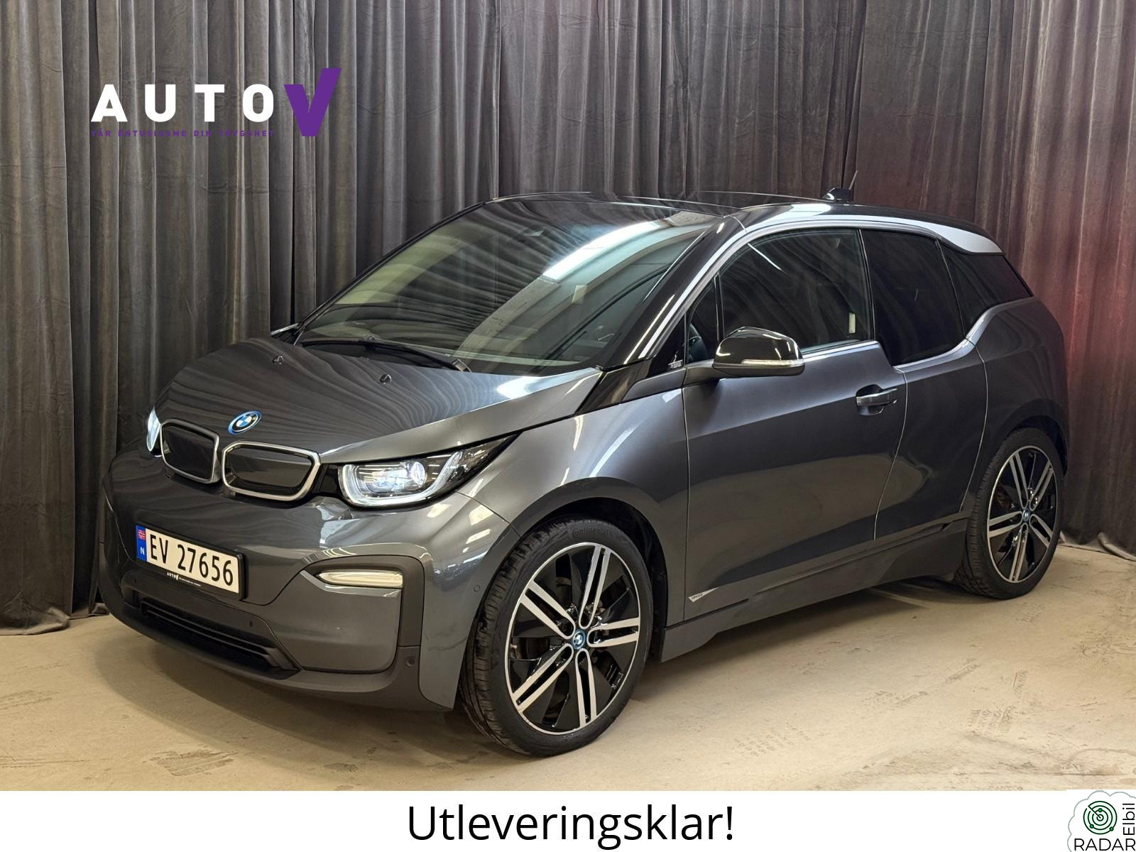 BMW I i3 94AH Maraton Edition Skinn/Soltak/H&K/Navi/R.Kam