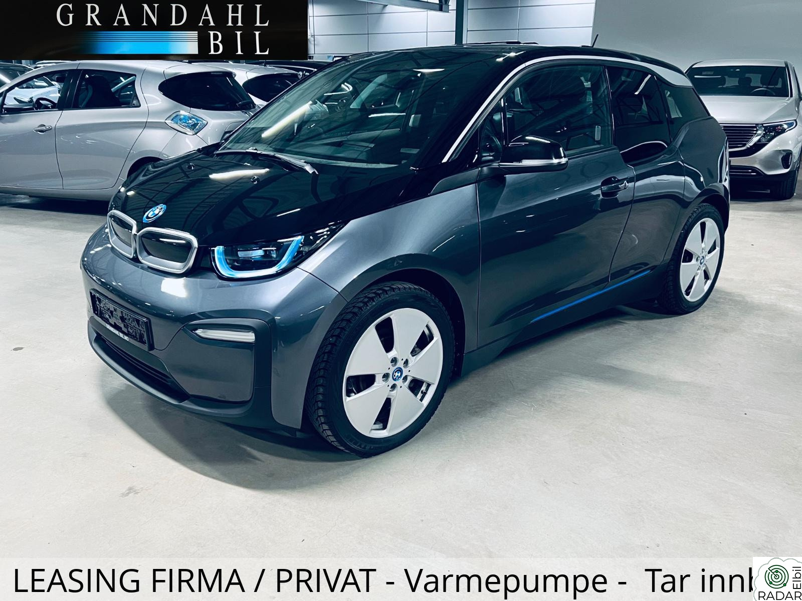 BMW I i3 94 AMP - Ryggesensor - Varmepumpe - Navi - LEASING