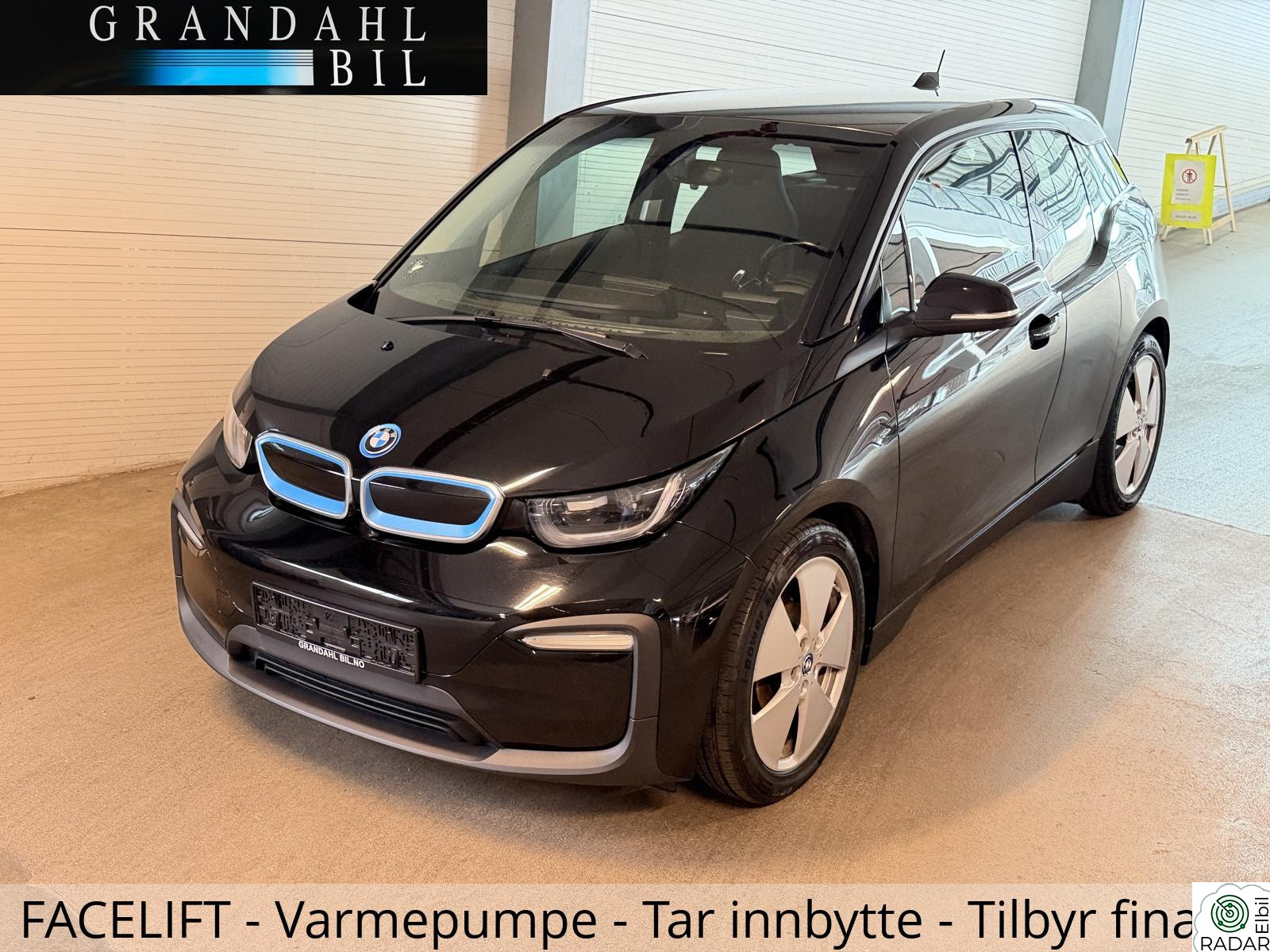 BMW I i3 94 AMP -Navi -Varmepumpe- Hurtiglading - EU OK