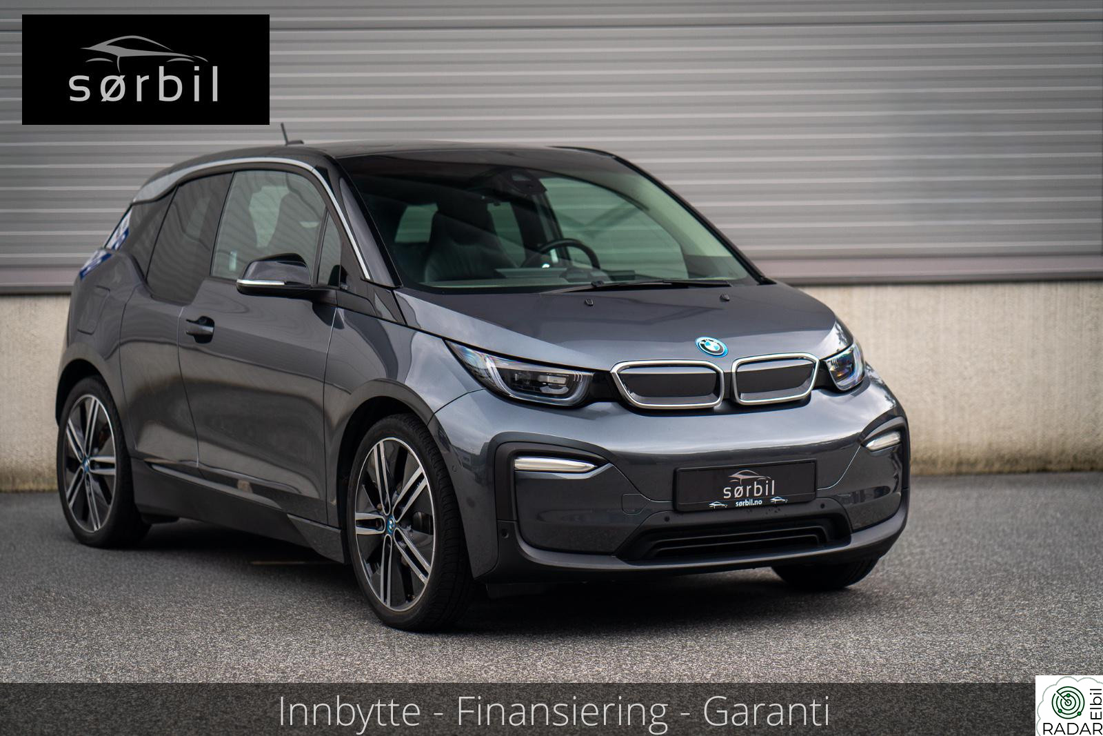 BMW I i3 94 Ah/Fully Charged/Lav km/En eier/Soltak/H&K/Skinn/+++