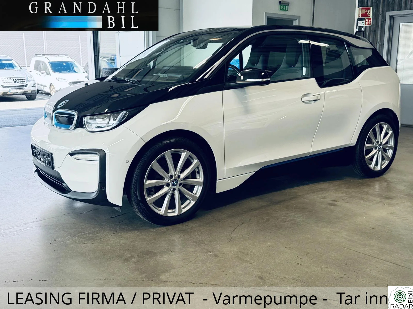 BMW I i3 94 AMP - Varmepumpe- Navi - DAB + - Tar innbytt