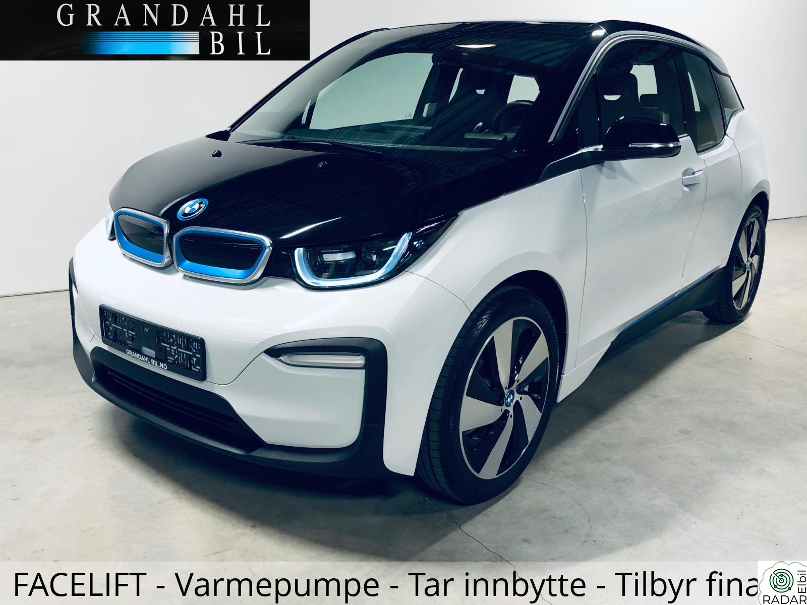 BMW I i3 94 AMP -Navi Proff -Varmepumpe- Hurtiglading