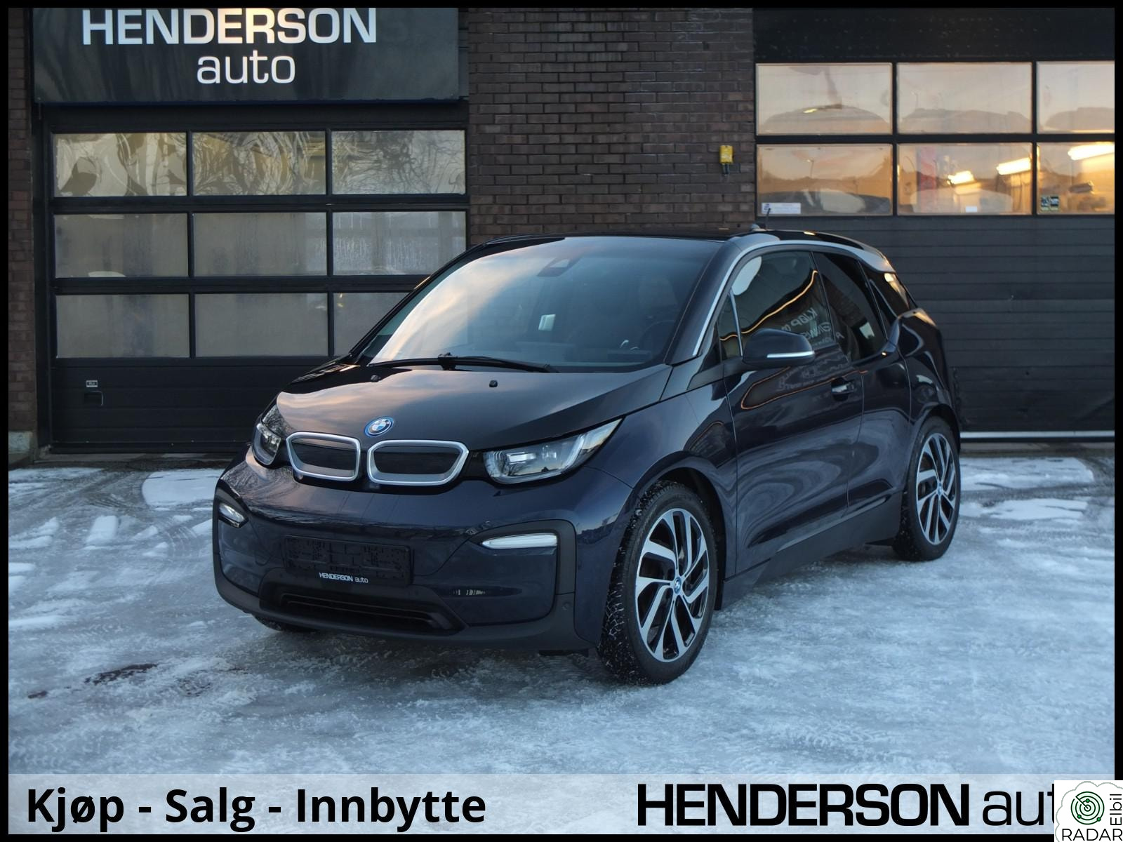 BMW I i3 94Ah Fully Charged 170hk Kamera/Glasstak/H&K/ACC/Navi++