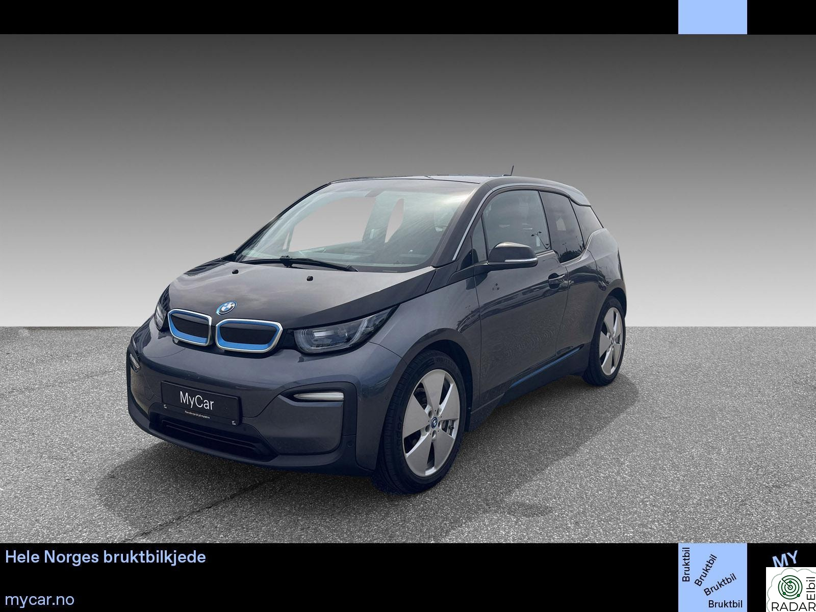 BMW I i3 94 Ah/REKKE 250 KM/LAV KM/NAVI/R.KAM/S+V ++