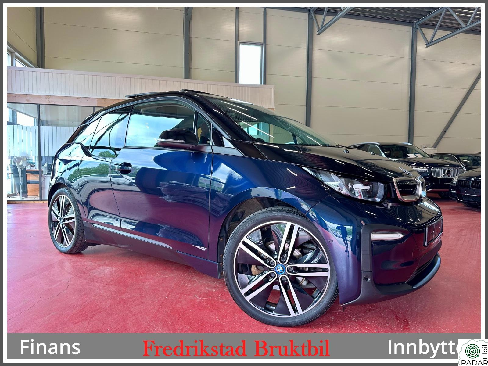BMW I i3 1 EIER!/CHARGE PLUS 170 HK/SKINN,HARMAN/KARDON,SOLTAK++