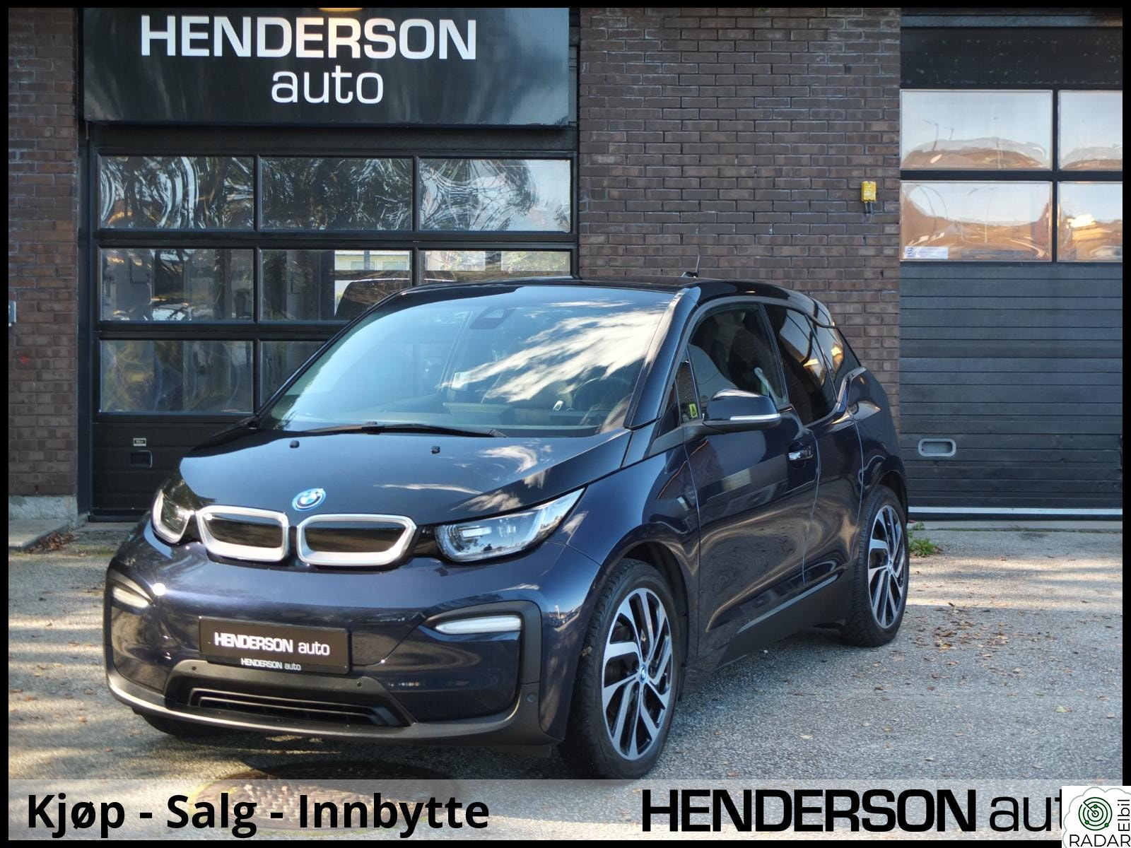BMW I i3 94Ah Fully Charged 170hk Kamera/Glasstak/H&K/ACC/Navi++