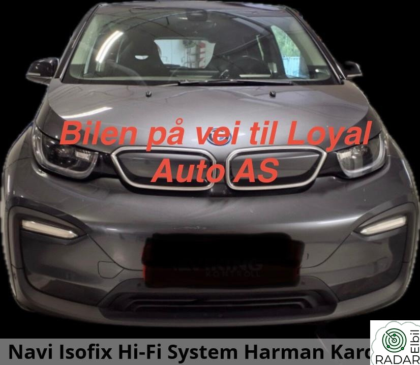 BMW I i3 94Ah 170Hk Fully Charged Skinn Soltak ACC H/K R.kam DAB