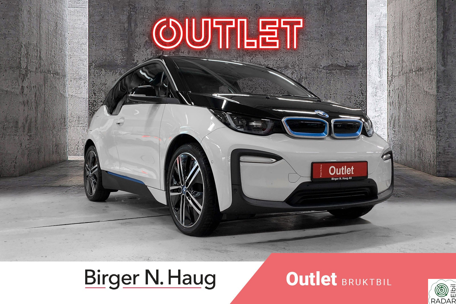 BMW I i3 120Ah Charged /ADAPTIV/KAMERA/HISTORIKK/