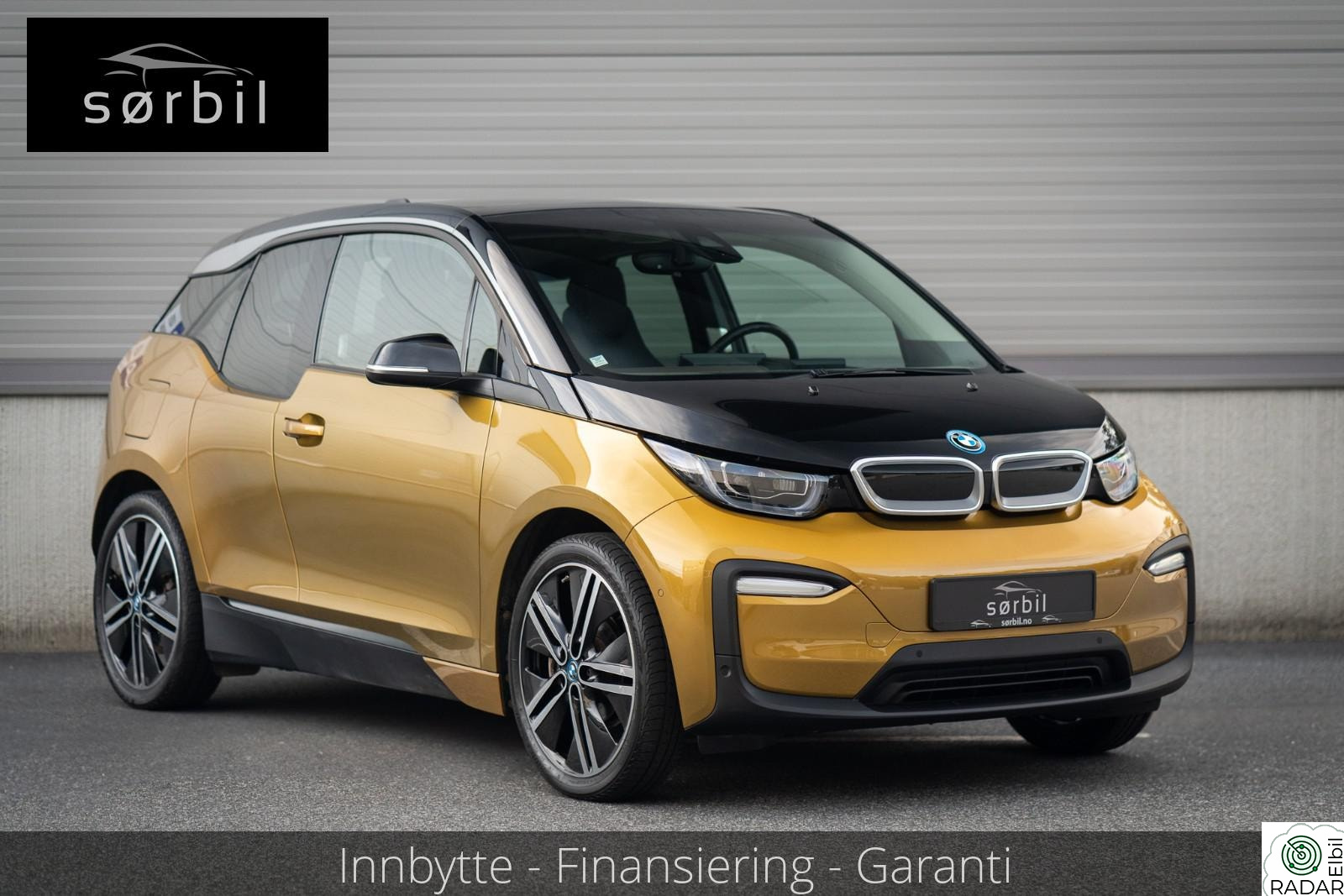 BMW I i3 120Ah Fully Charged/Lav km/Takluke/Skinnseter/Kamera/++