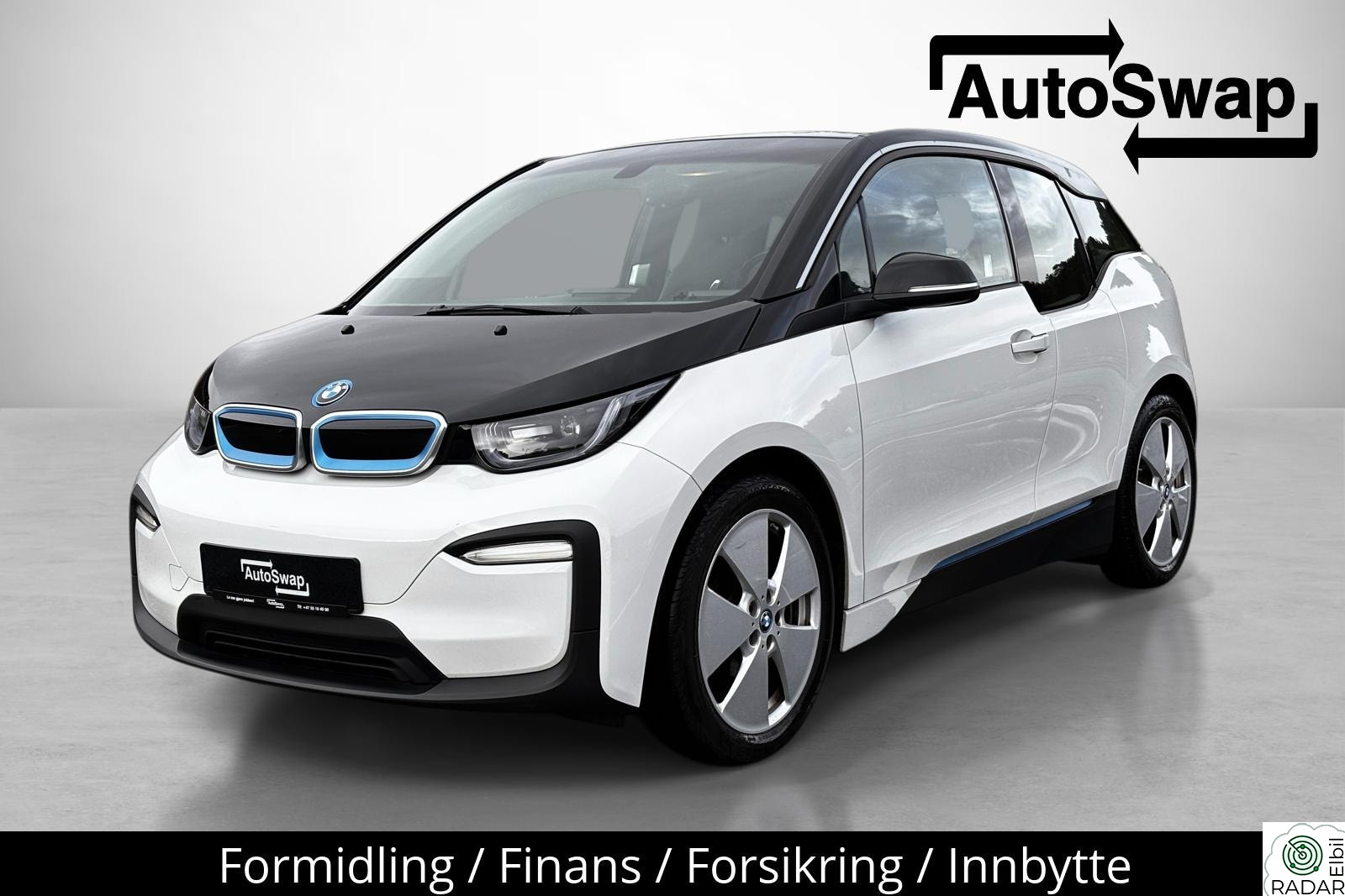 BMW I i3 120ah (30+ mil rekkevidde) Charged Norsk/Navi/LED/S+V