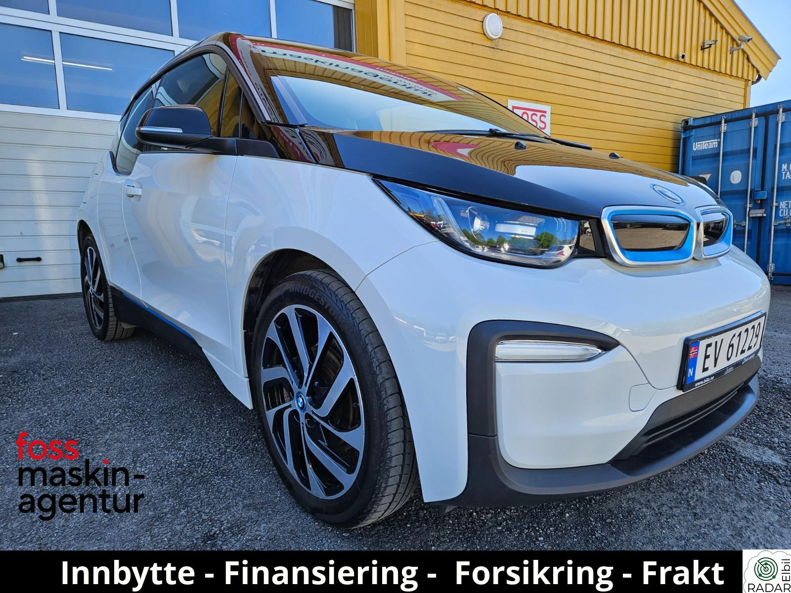 BMW I i3 120Ah Charged NORSK LED+Navi+VP+DAB+NyEU+Service++