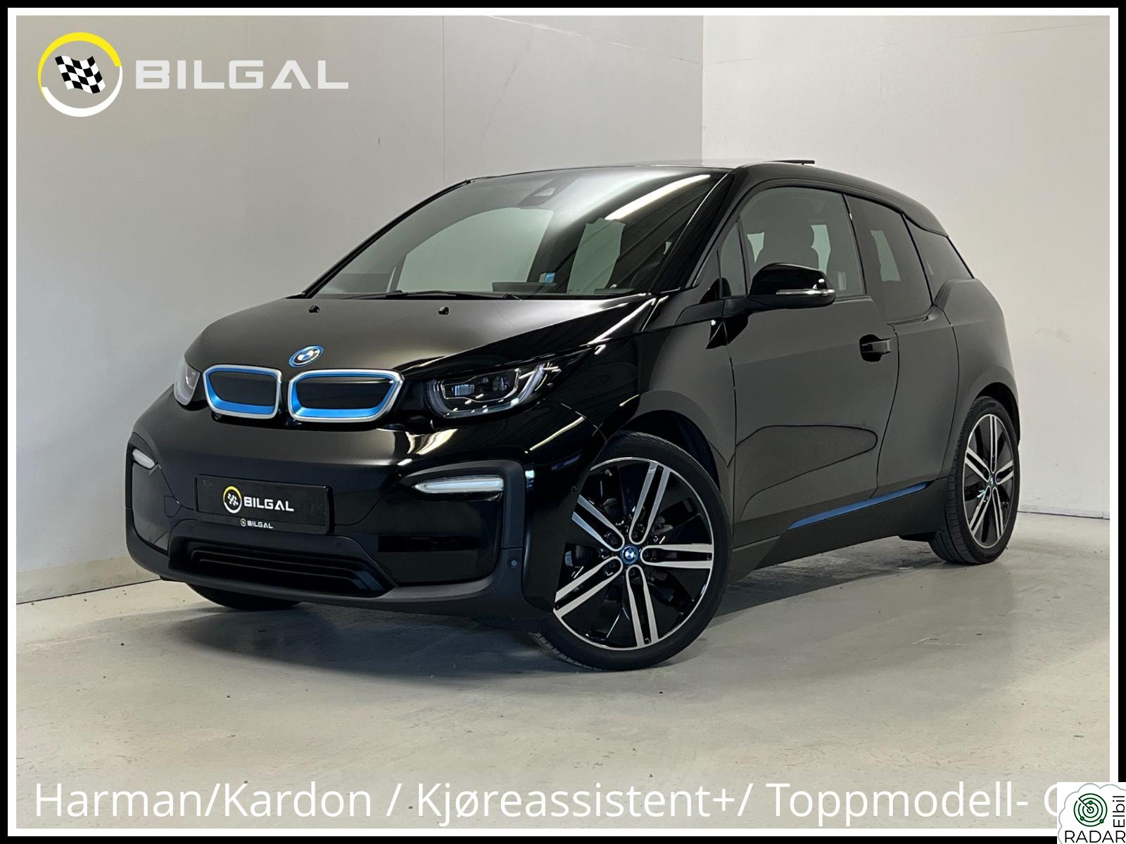 BMW I i3 120Ah 170HK FullyCharged 20toms ALT-UTSTYR HarmanKardon