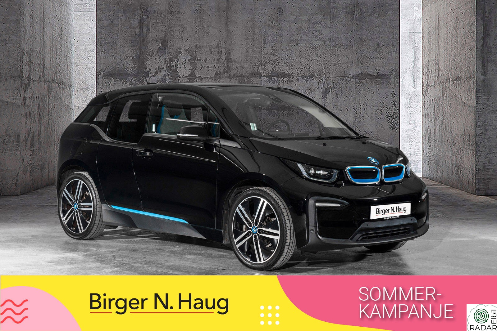 BMW I i3 120Ah Charged Plus (K) LEVERINGSKLAR! WLTP 310 KM!