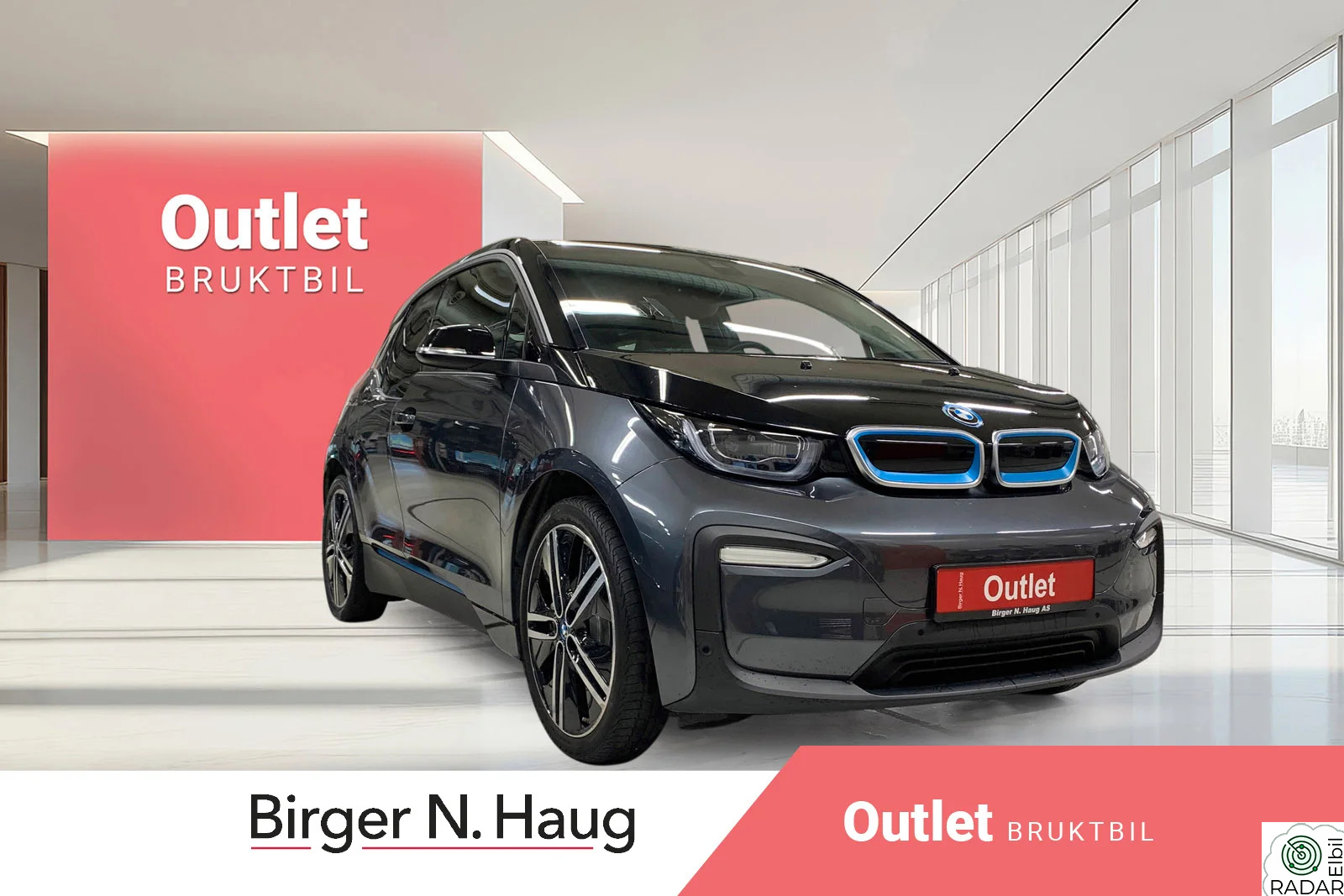 BMW I i3 120Ah Fully Charged (K) /OUTLET/TOPPUTSTYRT/