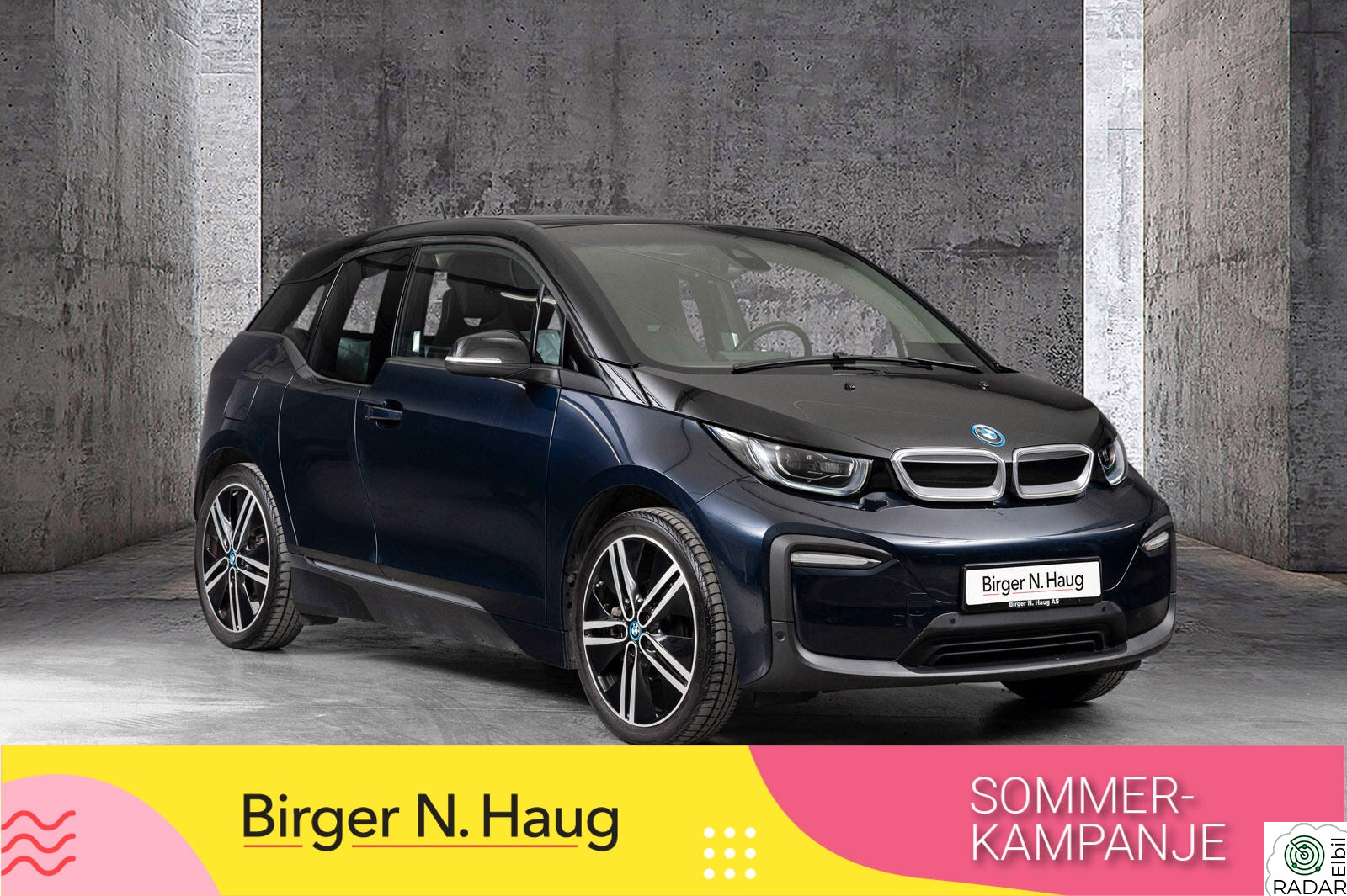 BMW I i3 120Ah Fully Charged (K) SOMMERPRIS!