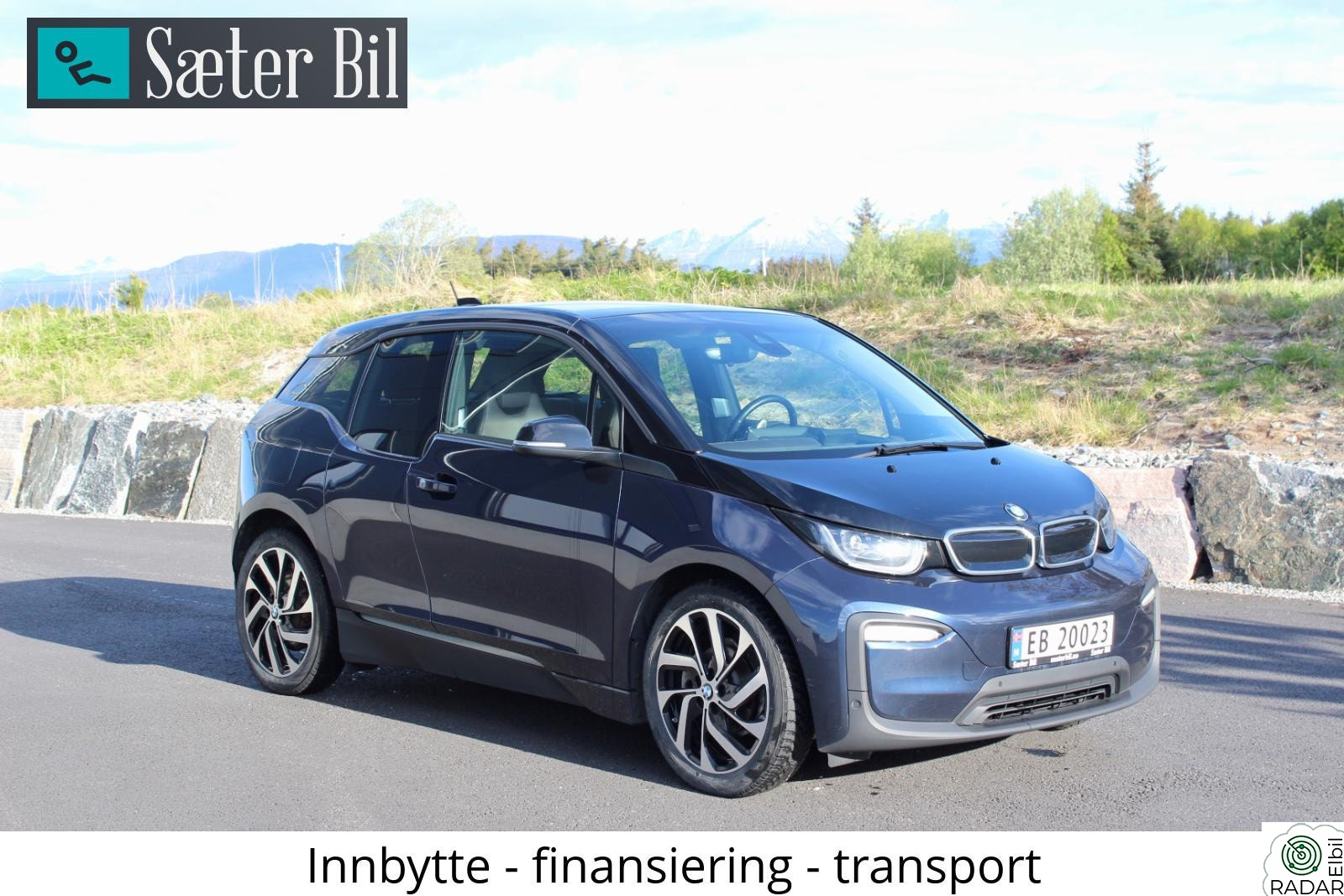 BMW I i3 120ah - fully charged - V.pumpe - soltak - H&K - skinn