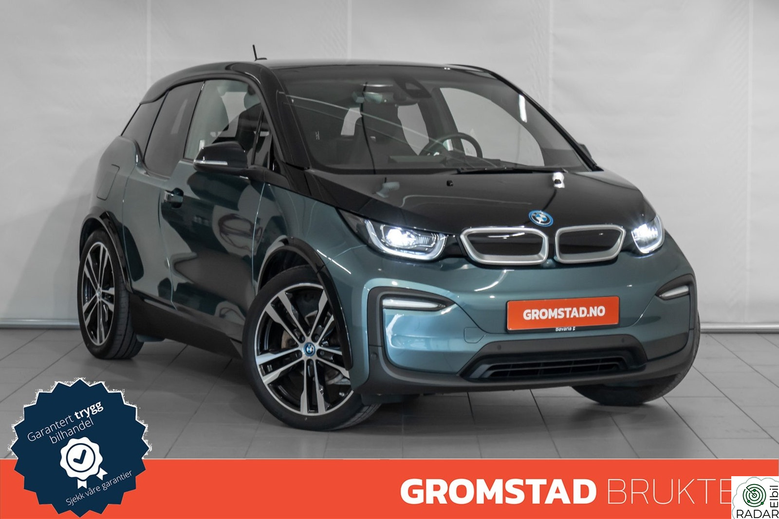 BMW I i3 120Ah Fully Charged Kamera/ACC/Skinn/Varmeseter