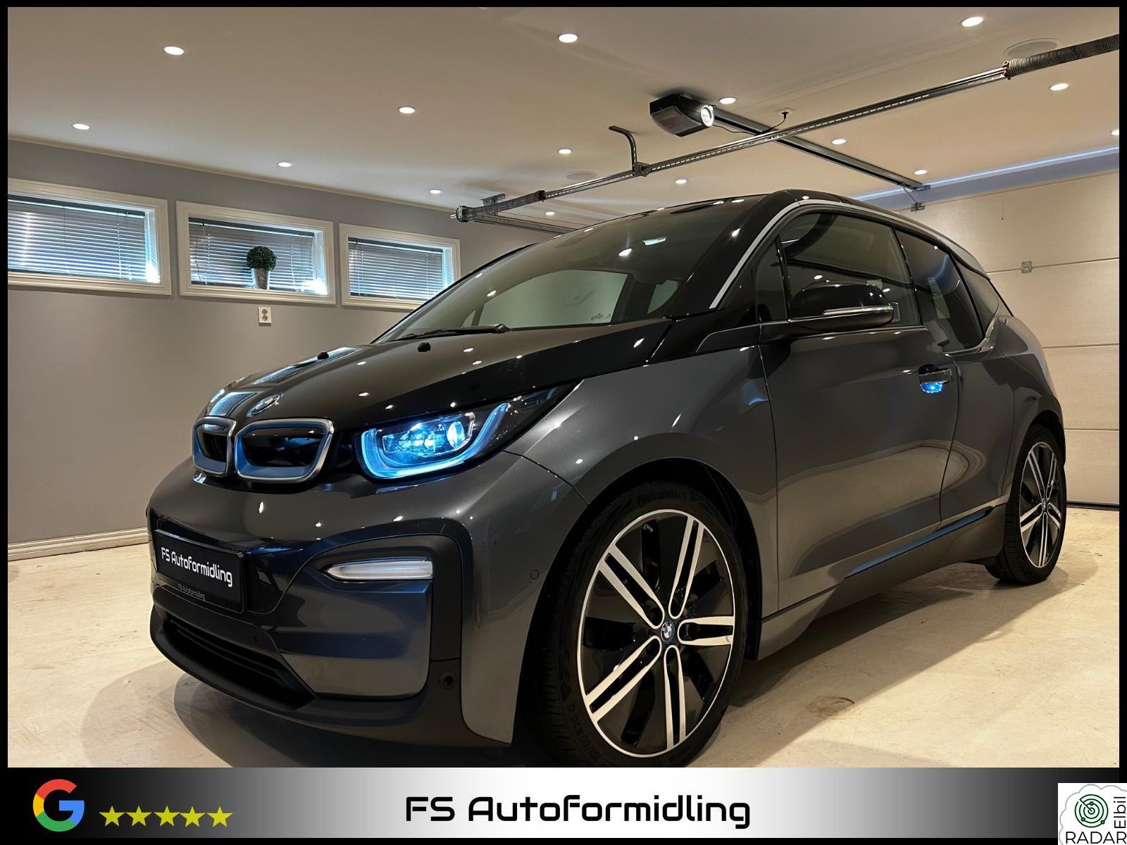 BMW I i3 Fully Charged/170HK/VP/120Ah/LED/RyggeK/H&K/ FRI FRAKT