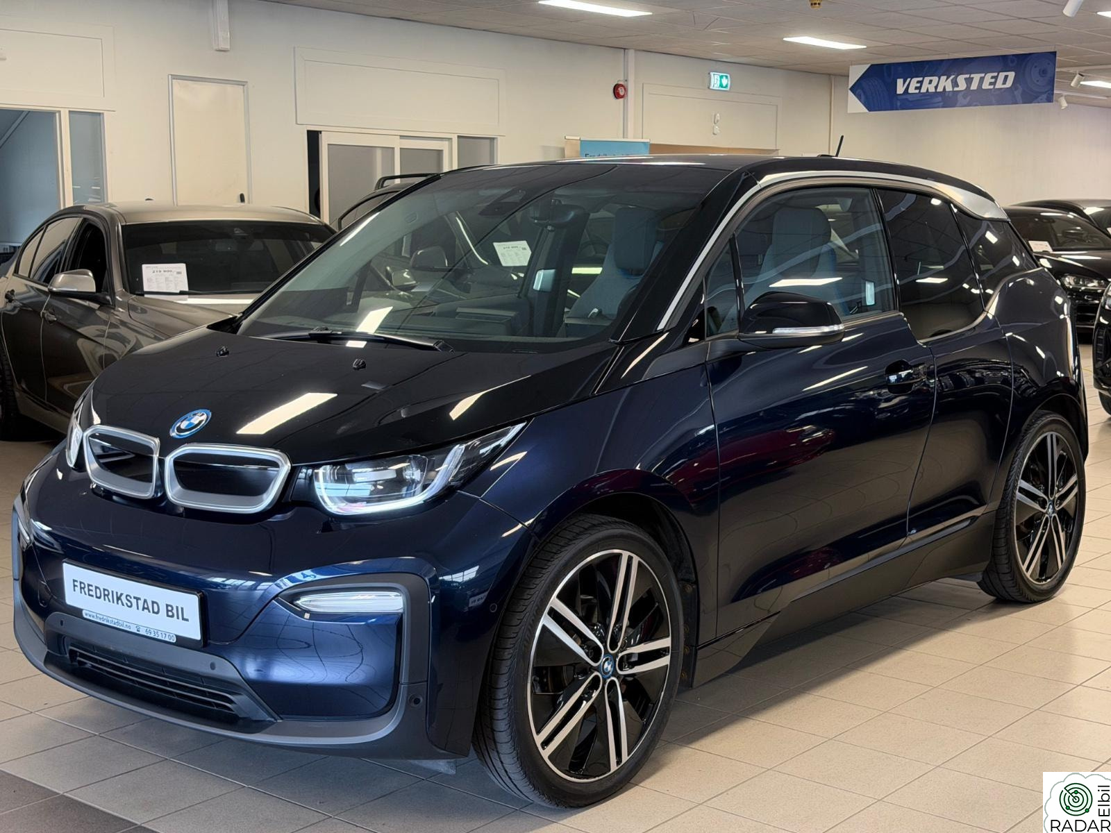 BMW I i3 120Ah CHARGED PLUS-296KM WLTP-RYGGEKAMERA-NAVI-CRUISE