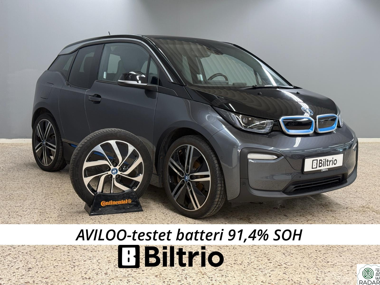 BMW I i3 120Ah / Skinn / Navigasjon / Ryggekamera