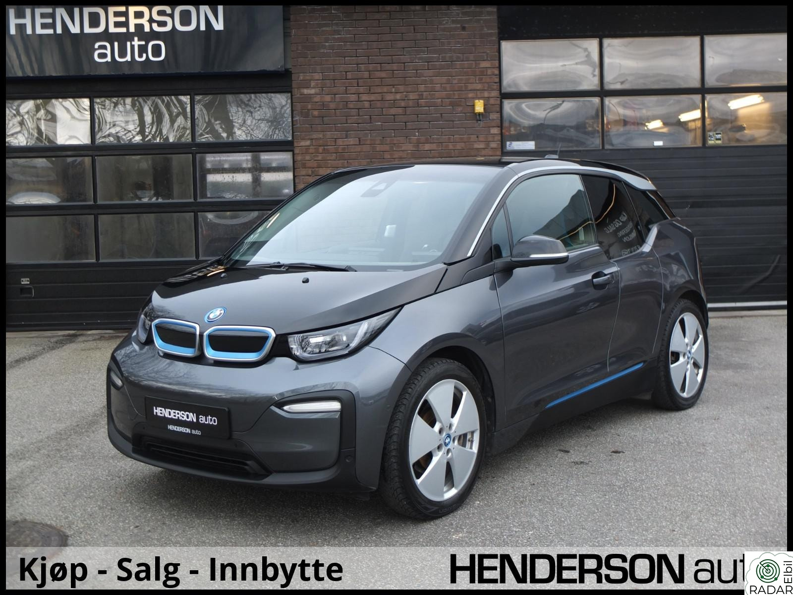 BMW I i3 120Ah Charged 170hk Norsk/Kamera/Hurtiglading/DAB+/LED+