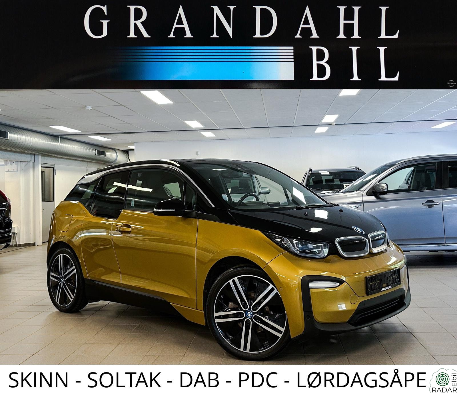 BMW I i3 120AH FULLY CHARGED ACC NAVI KLIMA SKINN KAMERA