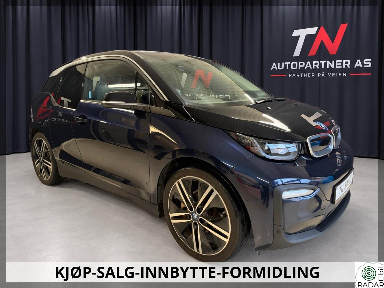 BMW I i3 120ah Charged plus/Ryggekamera/Navigasjon/Soltak