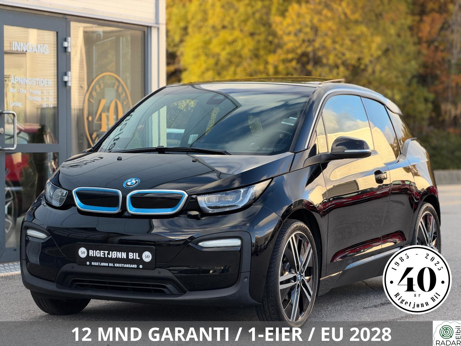 BMW I i3 120ah Fully Charged, Skinn, Soltak, H&K, ACC Kamera+++