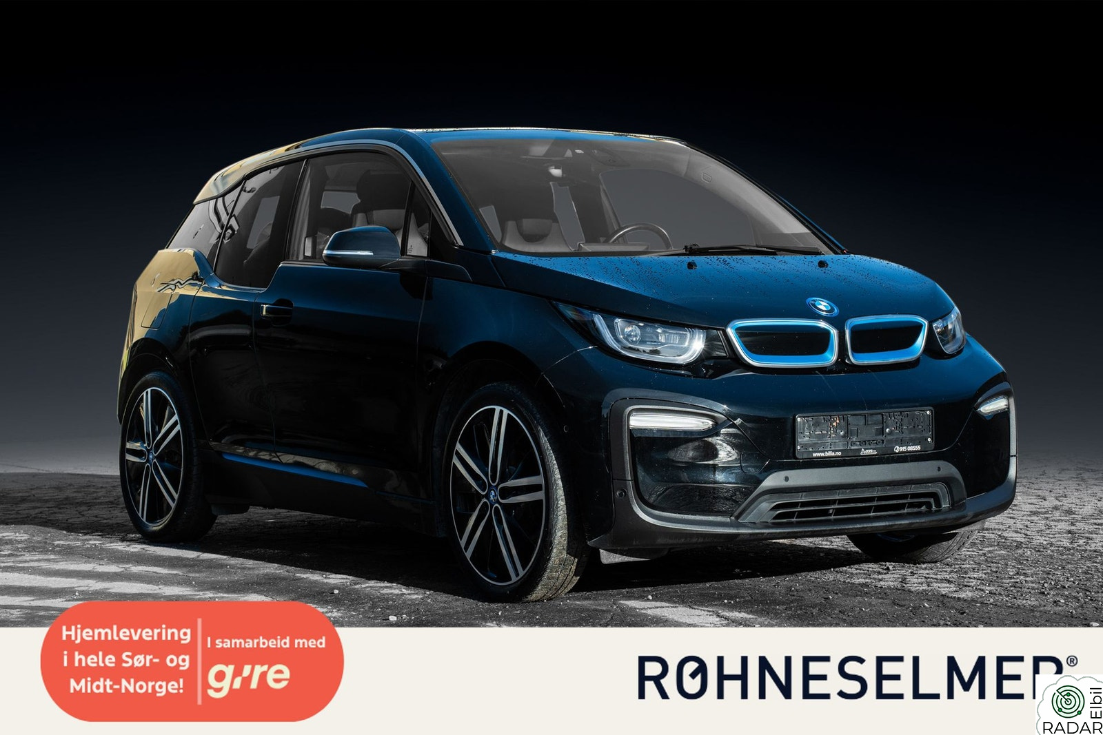 BMW I i3 120AHh|Fully Charged|Soltak|H&K|Skinn|R.kam|Innbytte!