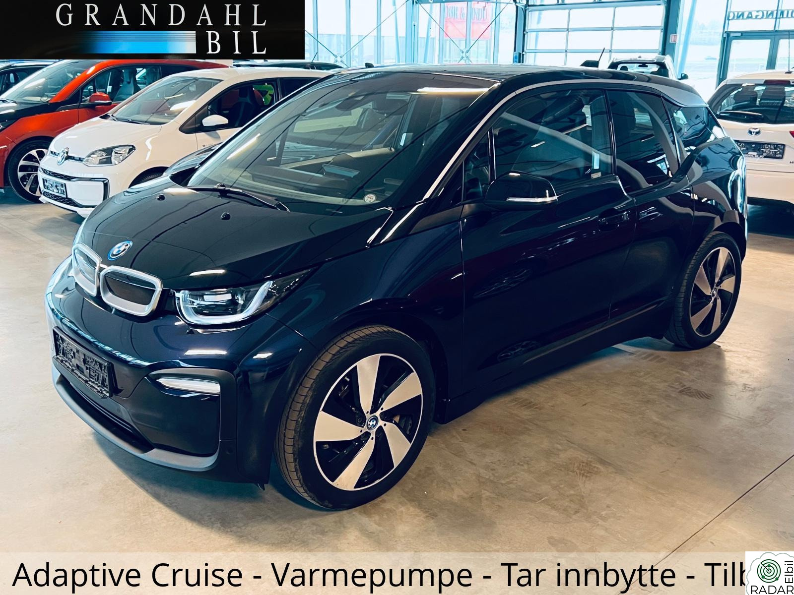 BMW I i3 120 AMP - Navi - Ryggekamera - Skinn - Adaptive Cruise