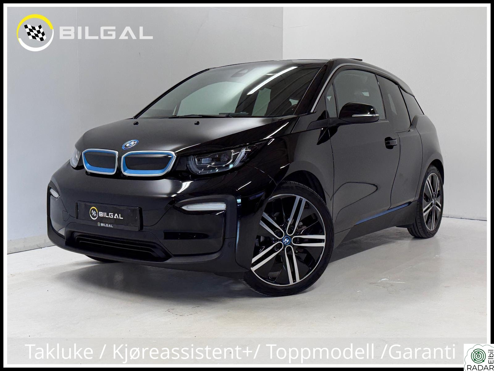 BMW I i3 120Ah 170HK FullyCharged 20toms ALT-UTSTYR HarmanKardon