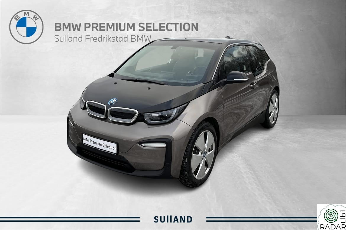 BMW I i3 Charged 120 Ah,Norsk,Full service-historie,Navi,Ryggek
