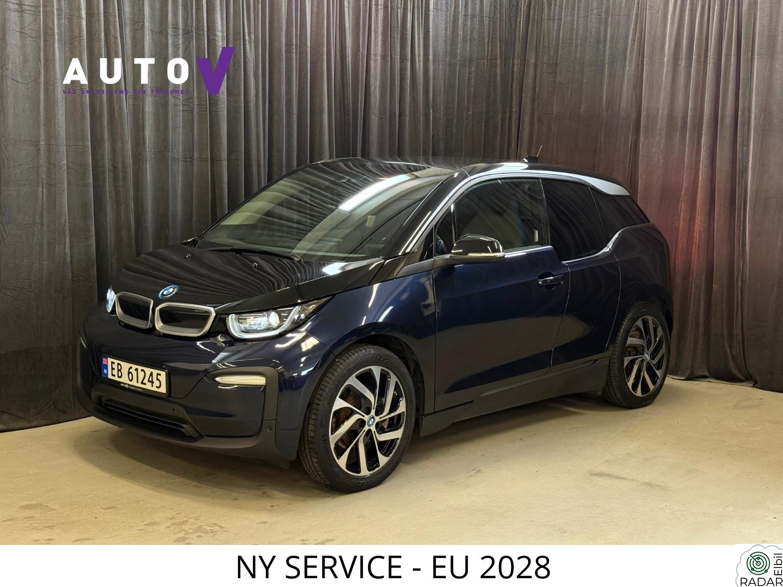 BMW I i3 120AH/LAVKM/VARMEPUMPE/ACC/PDC/RYGGEKAMERA
