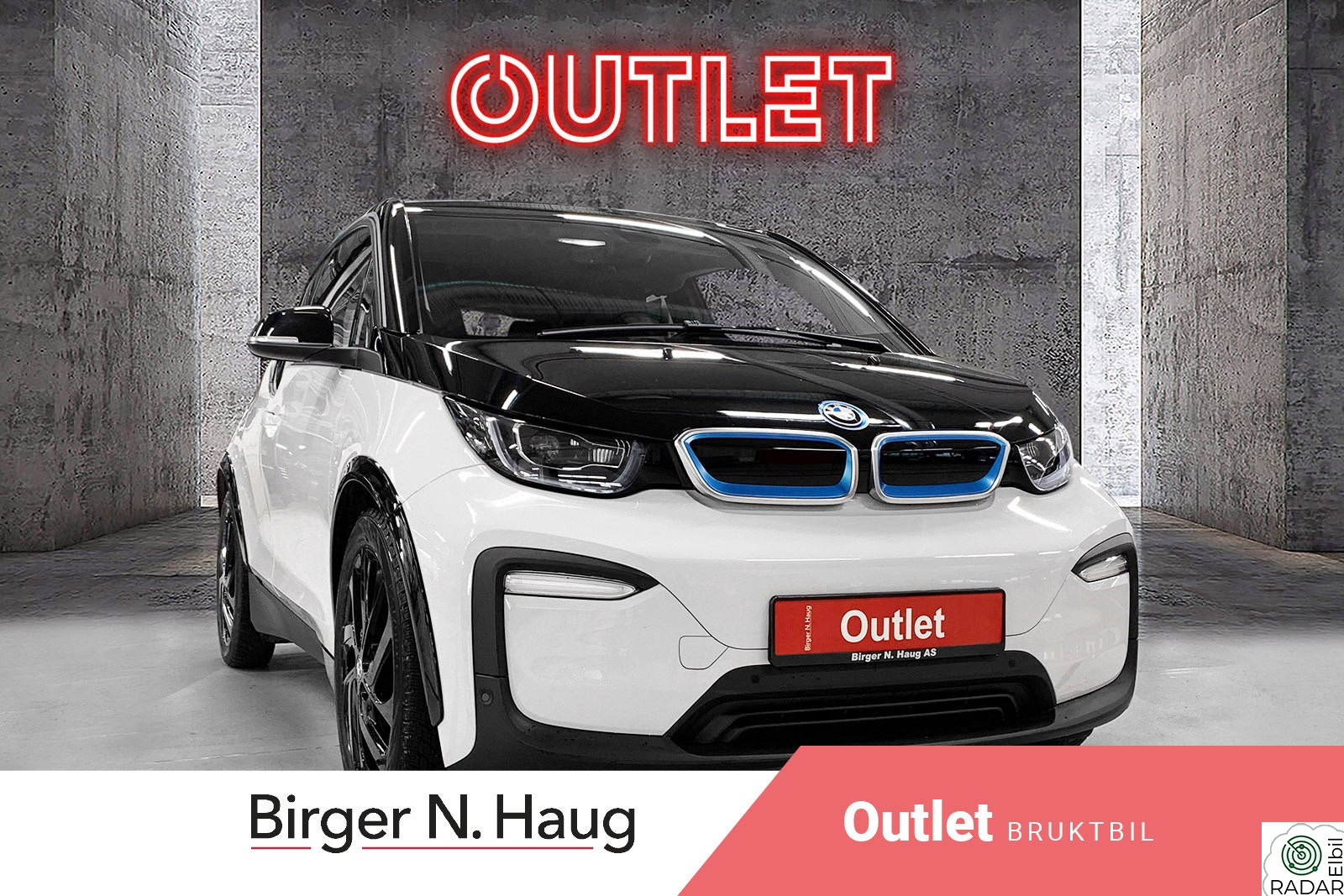 BMW I i3 120Ah Fully Charged /SE KM/NORSK/TOPPUTSTYRT/SOLTAK/S+V