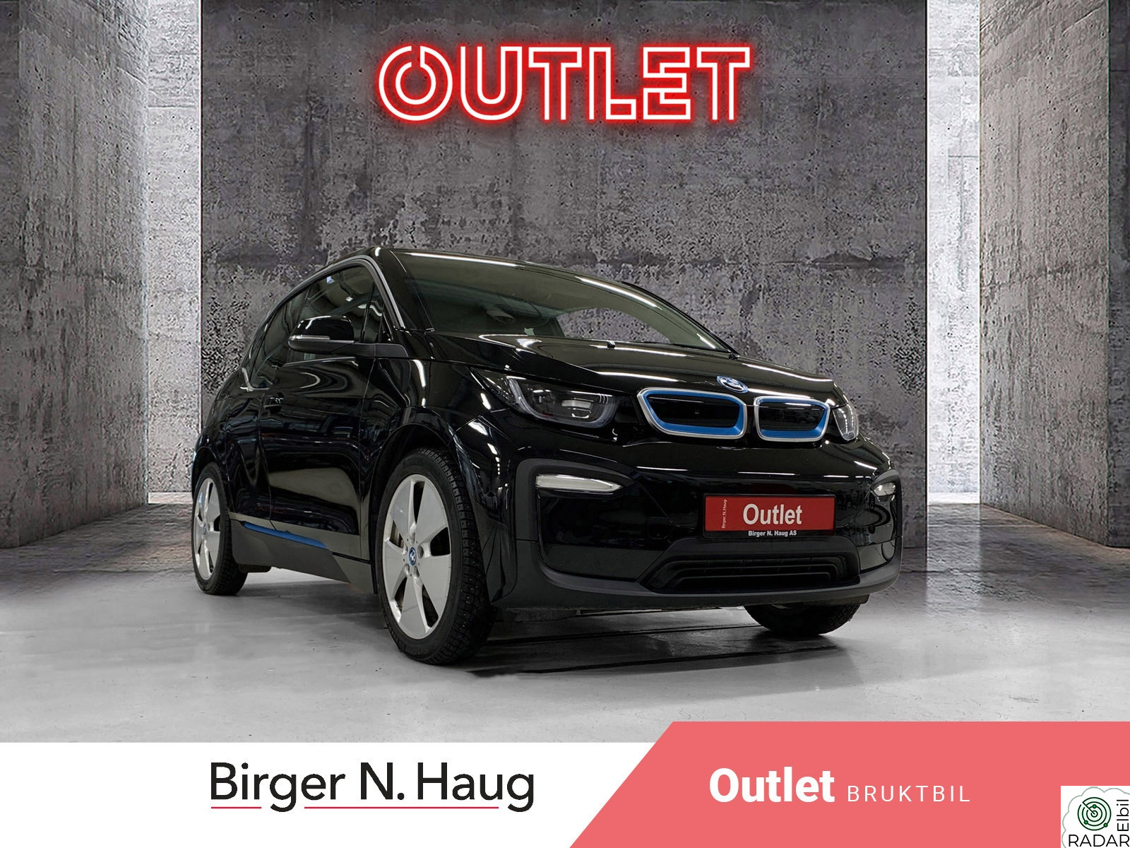 BMW I i3 120Ah Charged (K) OUTLET/306KM-REKKEVIDDE/VARMEPUMPE+++