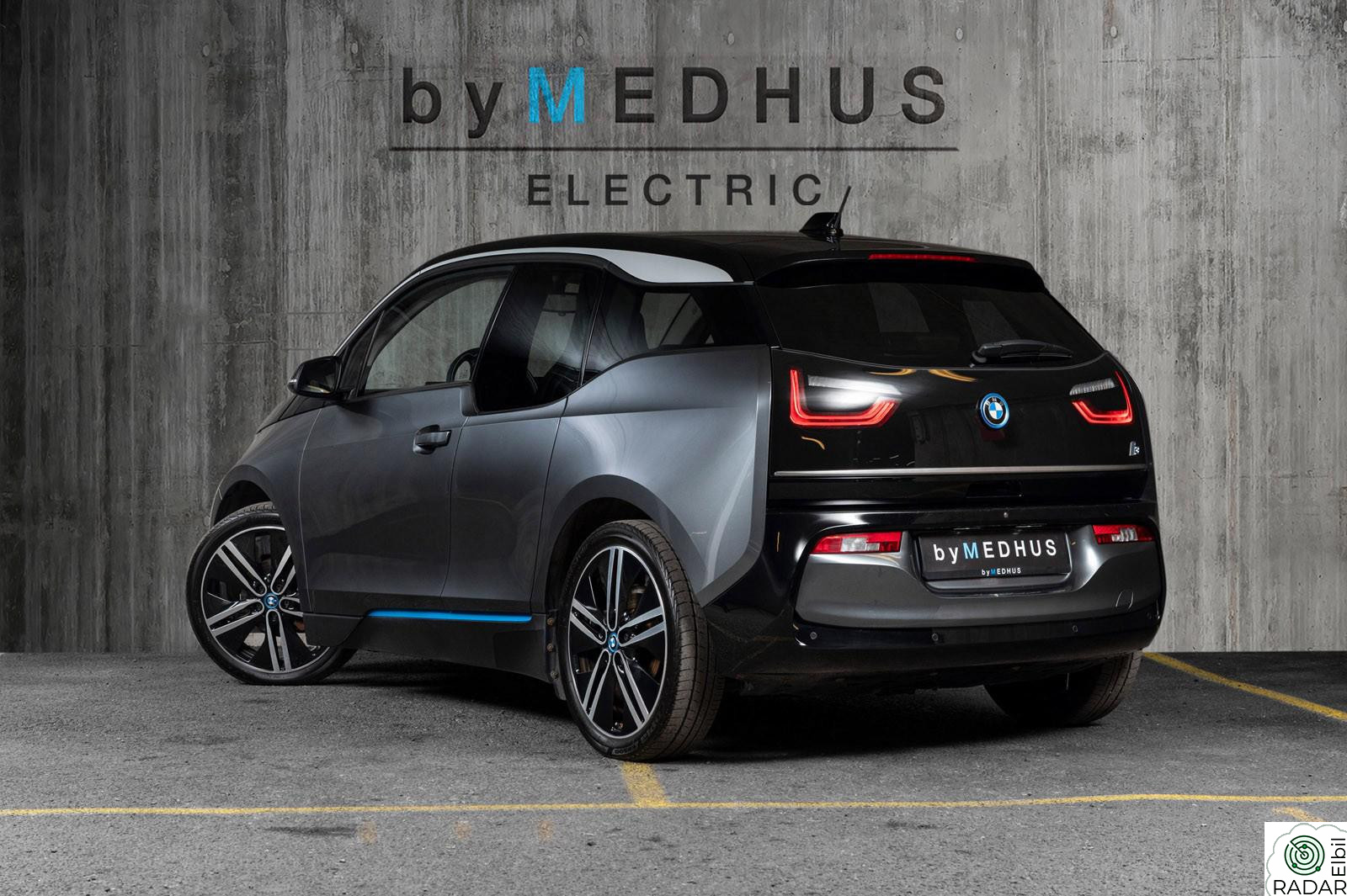 BMW I i3 120ah Fully Charged, skinn, HK, Stor Skjerm, Soltak ++