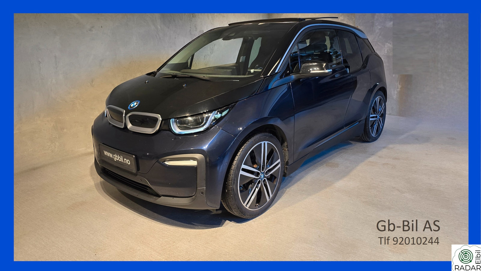 BMW I i3 120Ah Fully Charged/ADcruise/Nav/NORSK bil/14mndGaranti