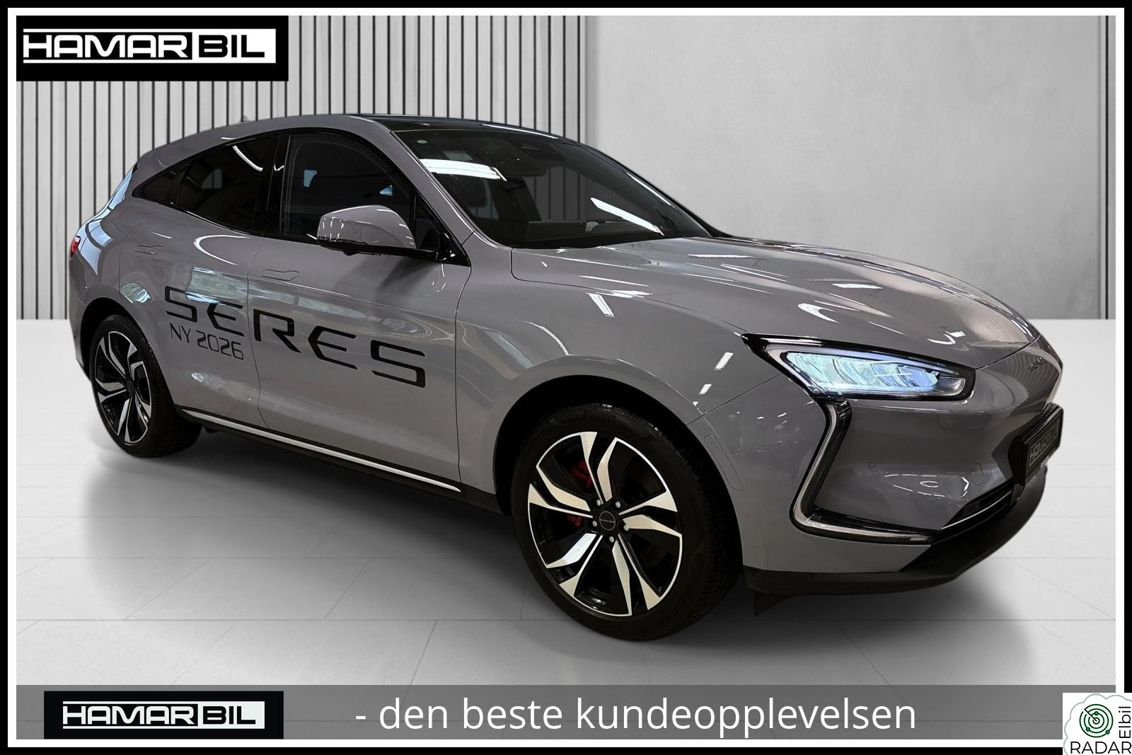 SERES 5 SF AWD|489hk|ACC|360|Pano|Skinn|Kjøling/Massasje|Kamera++