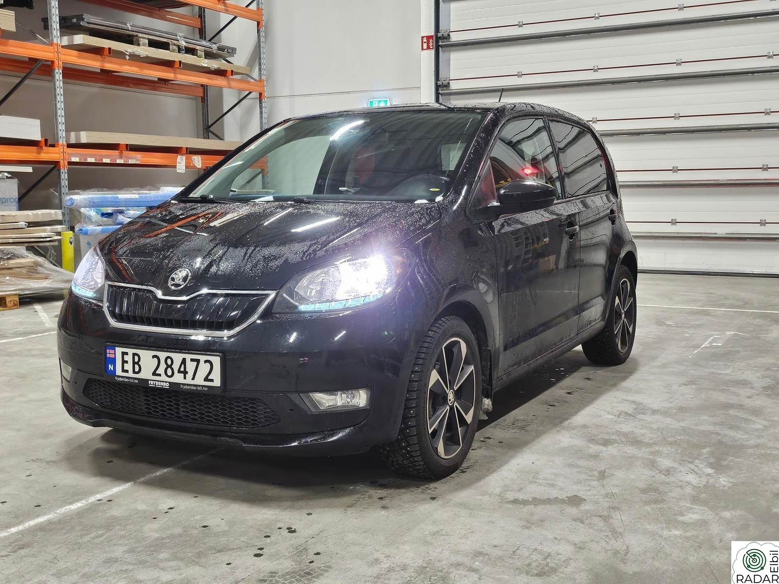 SKODA CITIGO Bilen leveres med ny EU-kontroll.