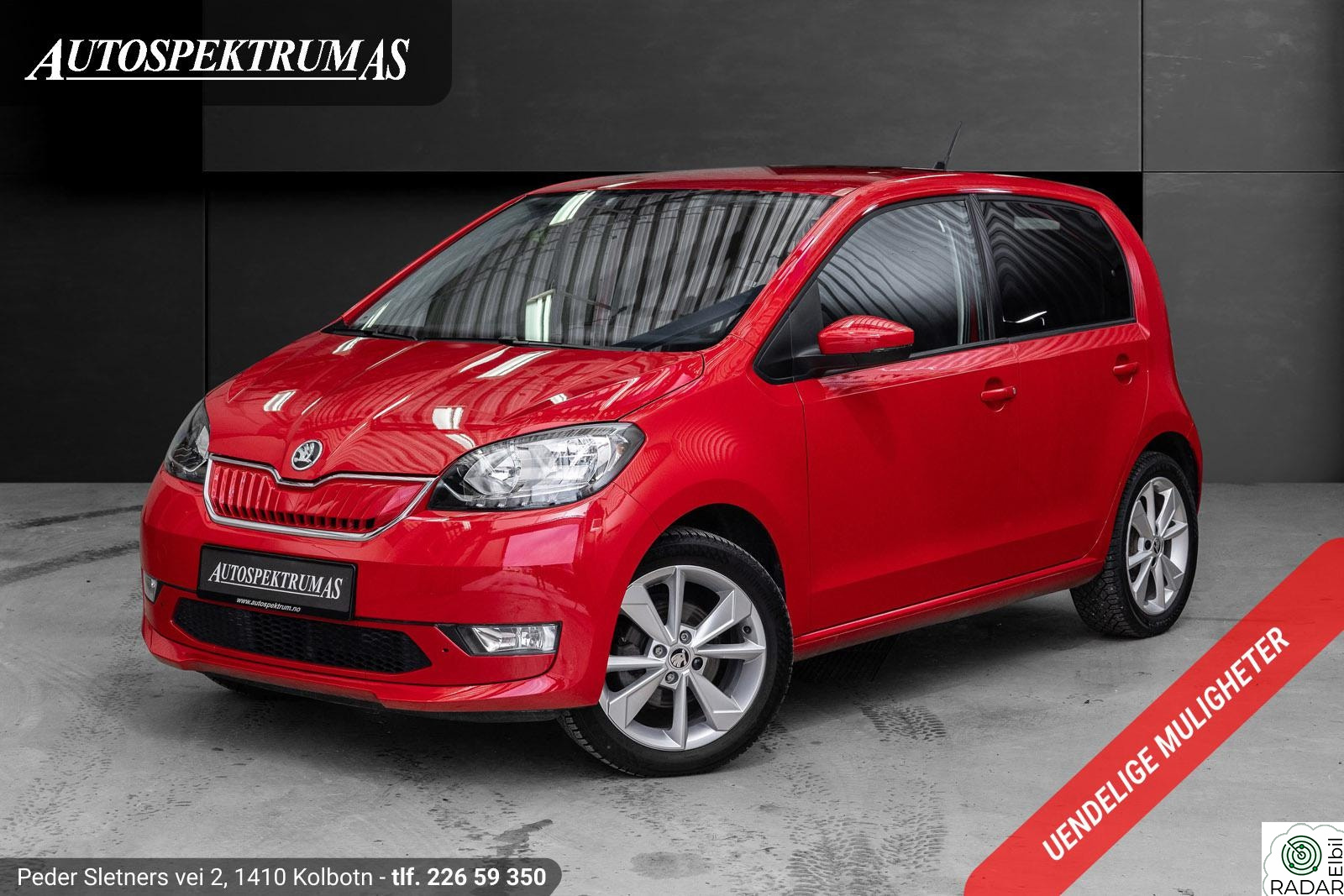 SKODA CITIGO iV Style/Cruise/DAB/Blåtann/Lav km.stand/Ny i Norge++