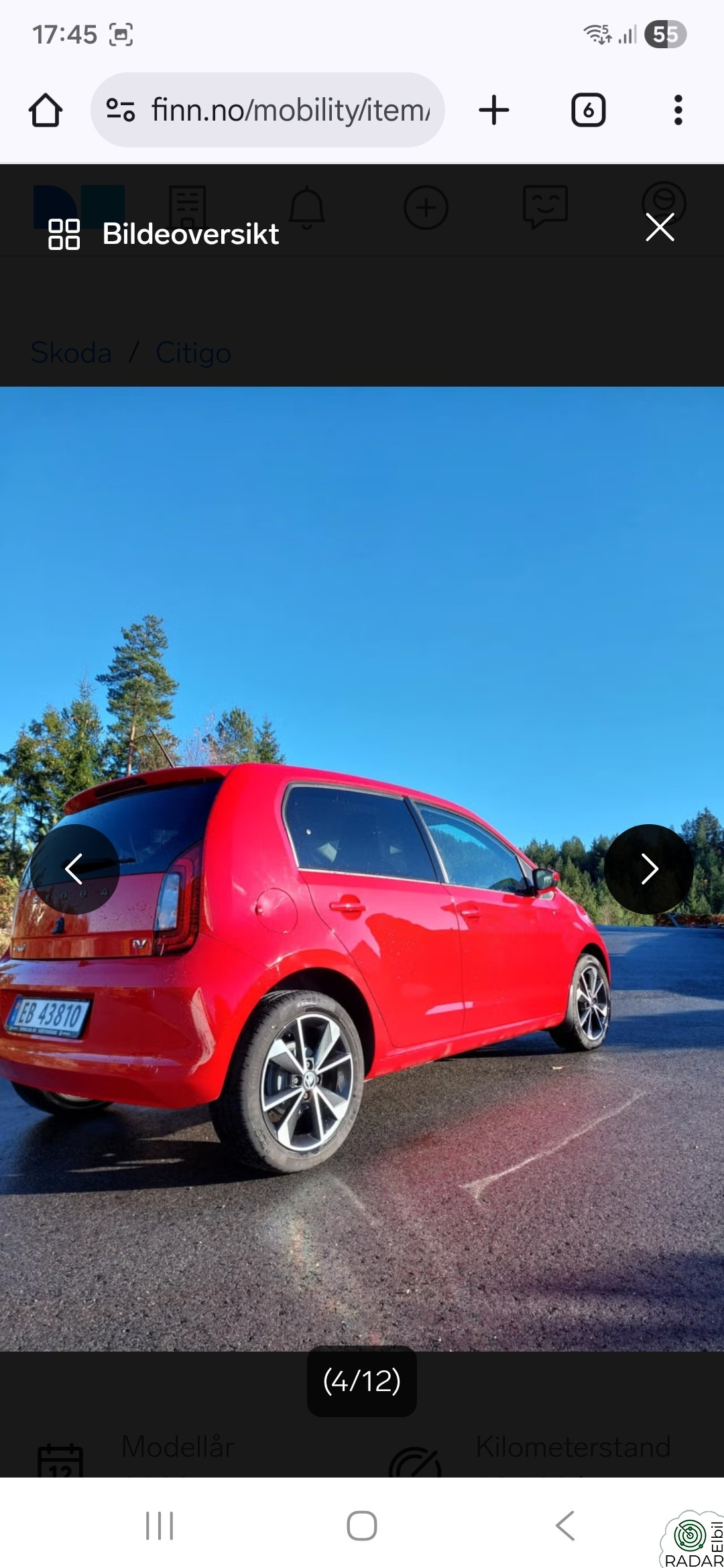 SKODA CITIGO 82hk Style
