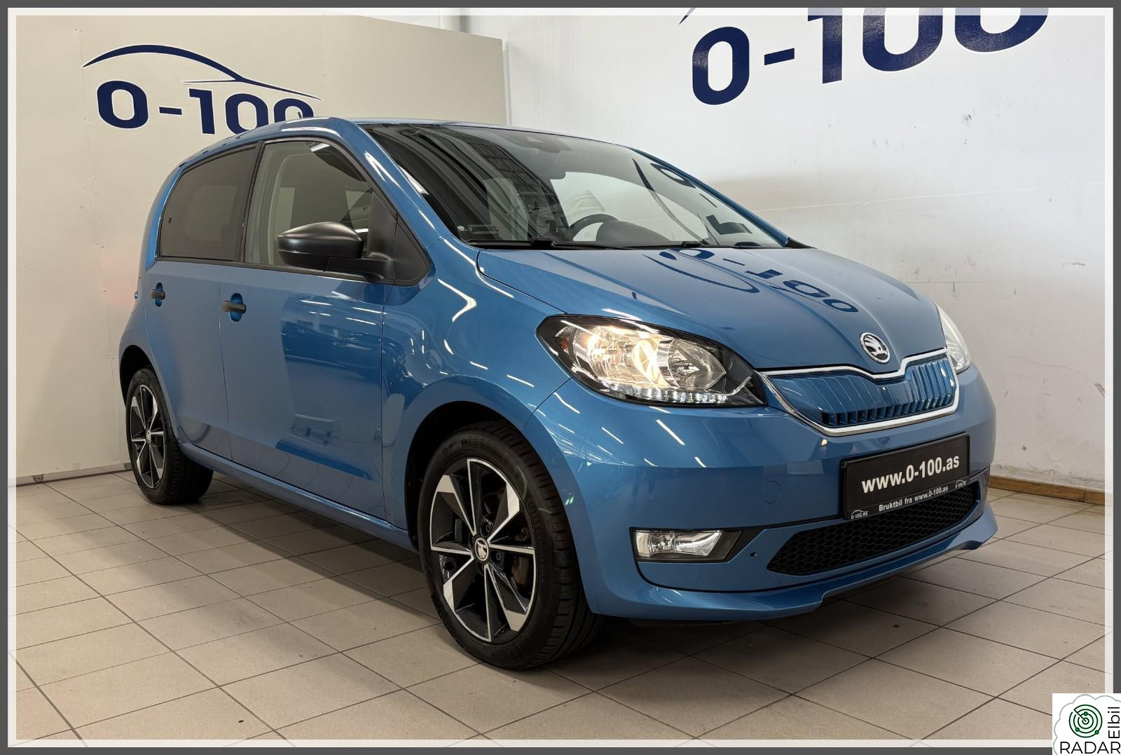 SKODA CITIGO e/AUTOMAT/253 km/83 hk/KUN 34700 km/Ny service/Ny EU