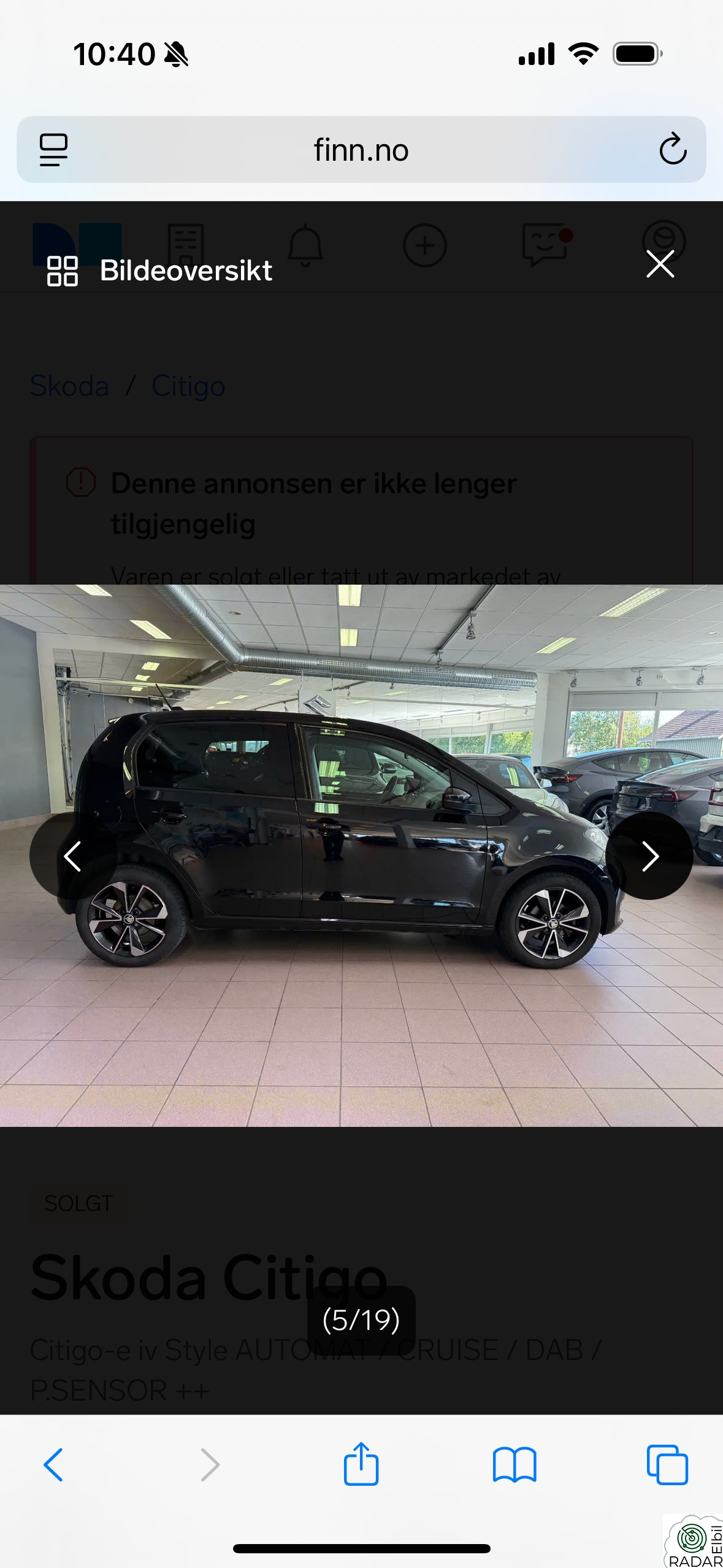 SKODA CITIGO 82hk Style