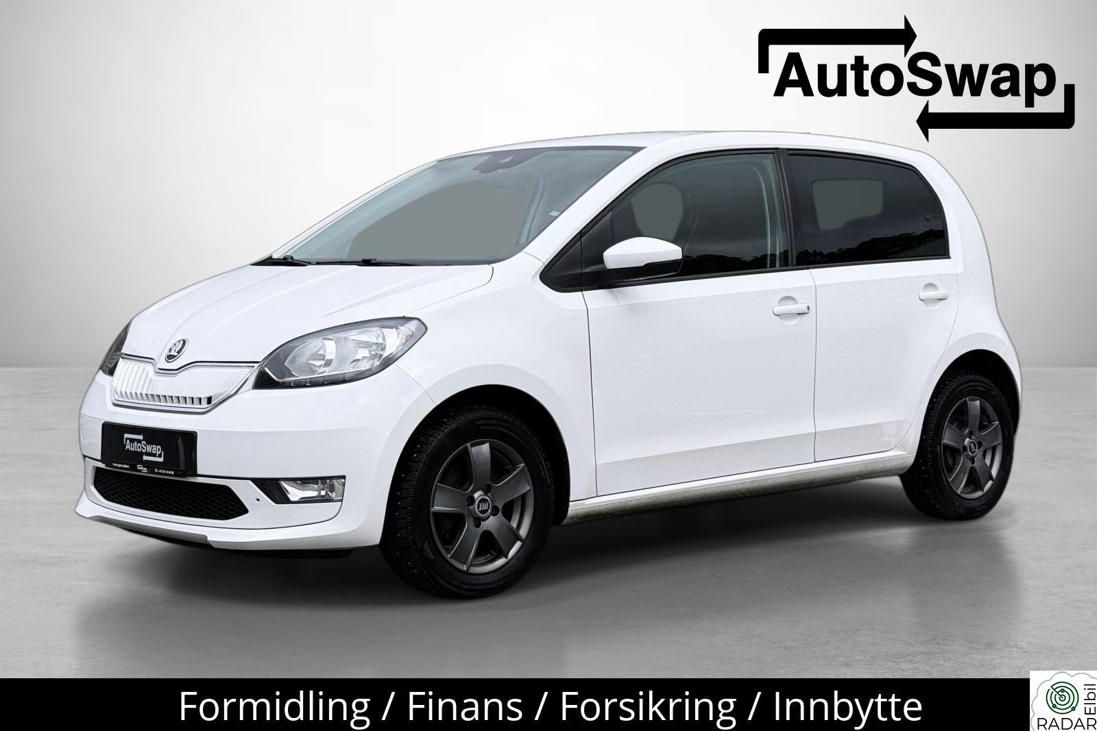SKODA CITIGO Electric Style. 260km. Norsk/Cruise/DAB/BT/PDC/S+V Hjul