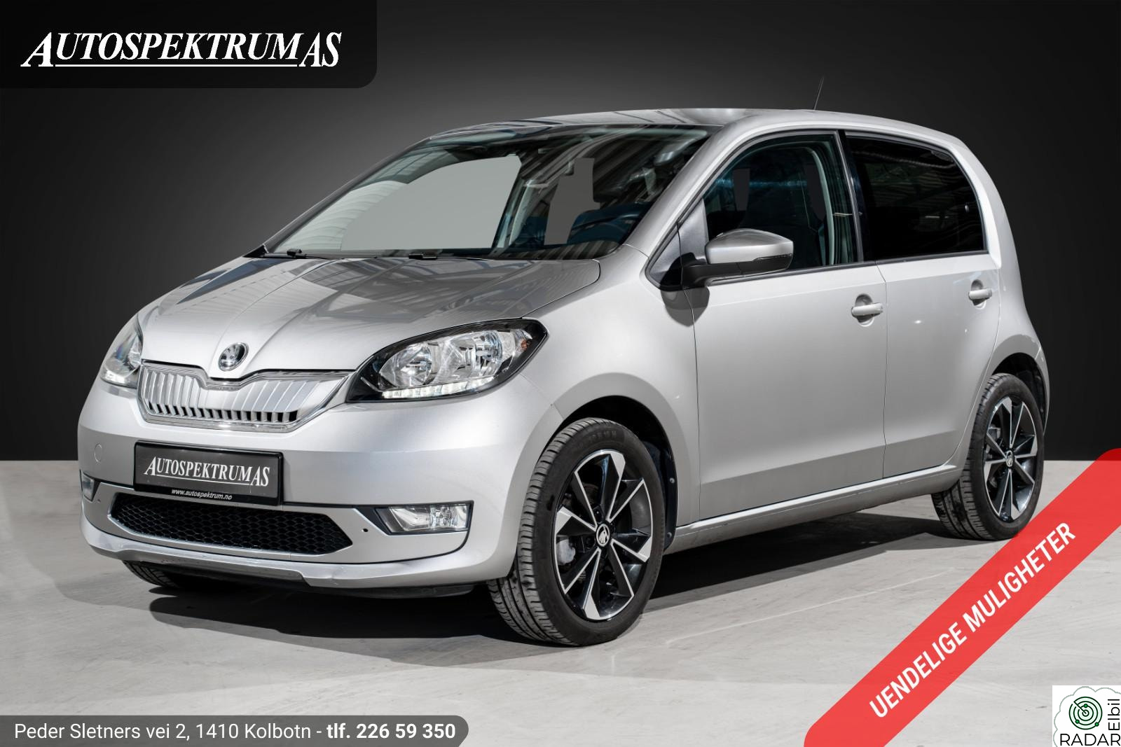 SKODA CITIGO iV Style/Cruise/DAB/Blåtann/Lav km.stand/Ny i Norge++