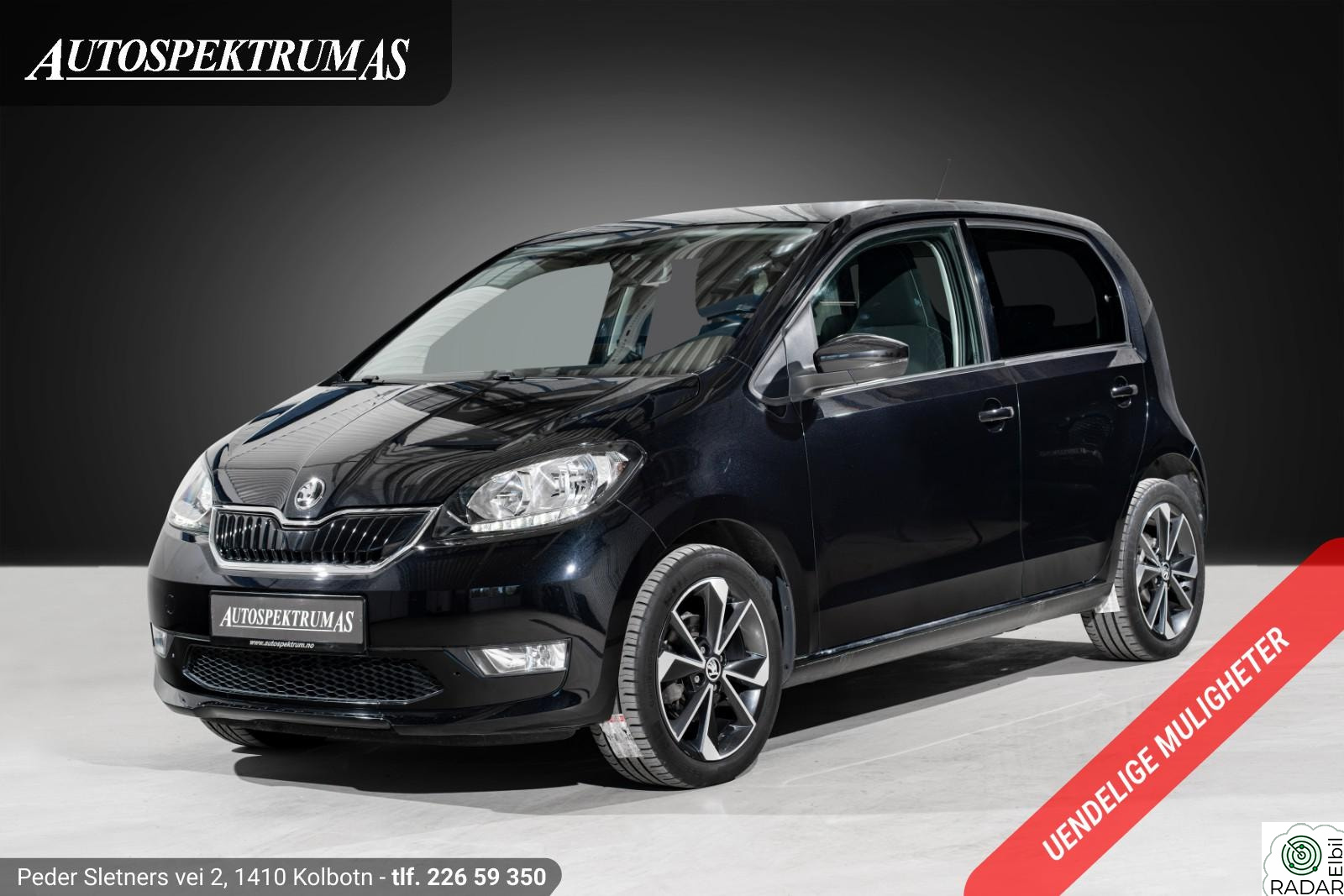 SKODA CITIGO iV Style/Cruise/DAB/Blåtann/Lav km.stand/Ny i Norge++