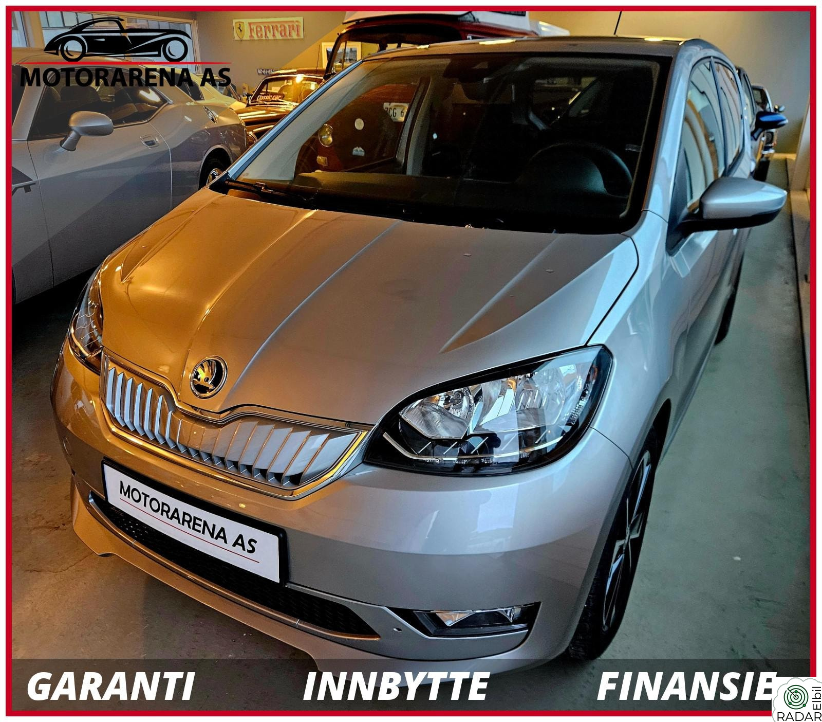 SKODA CITIGO EU TIL 09.2027/LAV KM/PRAKTISK BIL/NORSK BIL