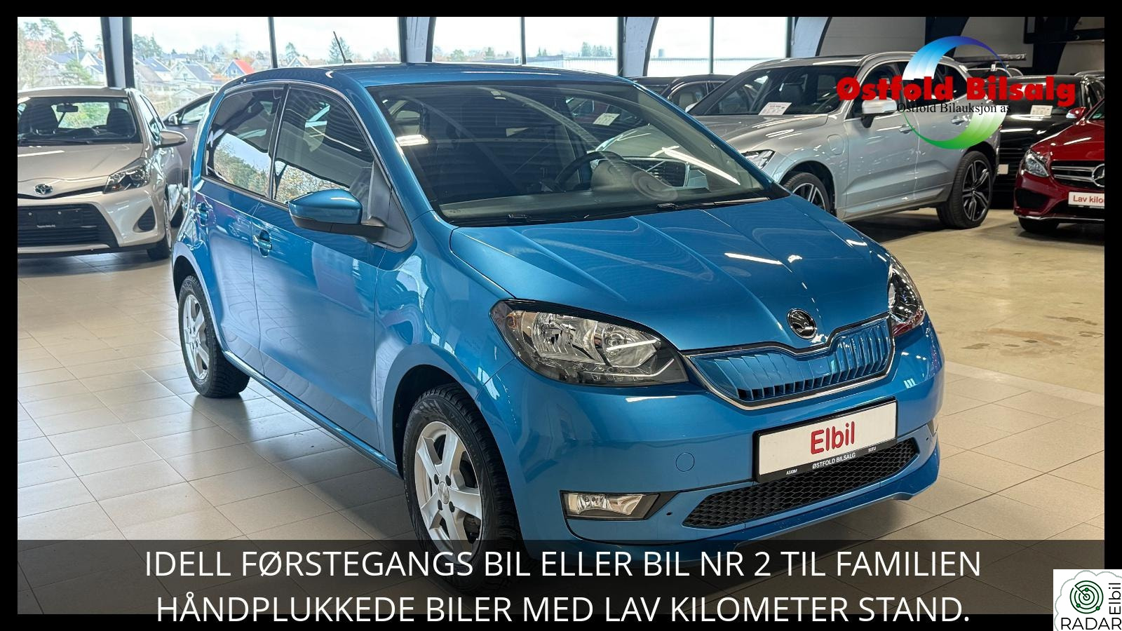 SKODA CITIGO 83HK 254KM WLTP CRUISE BLUETOOTH DAB LAV KILOMETER