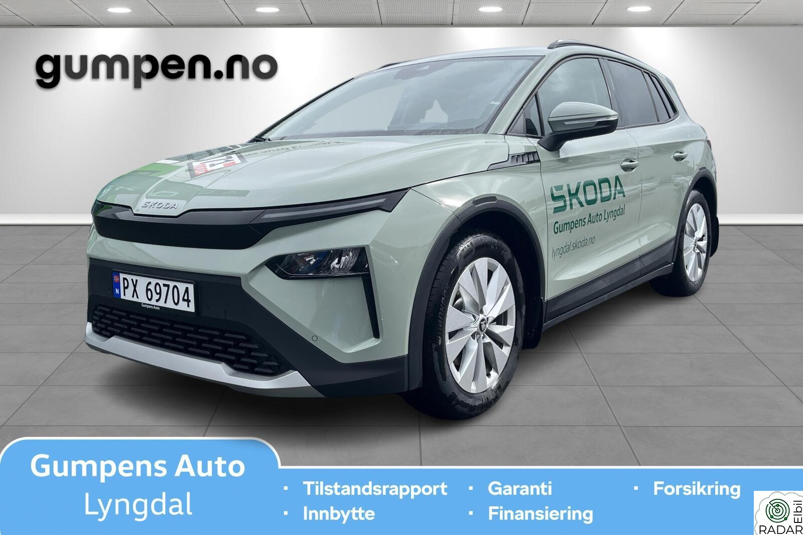 SKODA ELROQ 60 60, adaptiv cruise, ryggekamera, krok, DEMOBIL