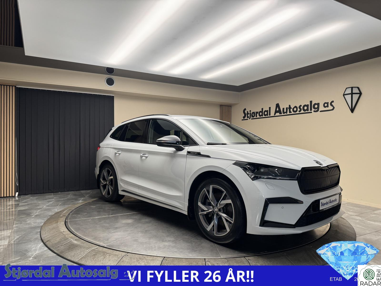 SKODA ENYAQ 80X 80X Sportline/Massasje/Navi/3xClima/ACC/Krok/1eiers Bil